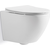 Унитаз подвесной CeramaLux Rimless 2197MW с крышкой микролифт, белый матовый фото 