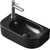 Раковина подвесная CeramaLux 40 см 78204RB, чёрный фото 2
