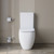 Унитаз-компакт безободковый BelBagno Luce-Tor BB2197CP-TOR/SC (Система смыва торнадо) с крышкой микролифт фото 6