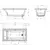 Ванна акриловая 1Marka Bianca 180x80 см, Размер - мм: 1800х800 фото 8
