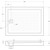 Поддон акриловый BelBagno 120х90 см TRAY-BB-AH-120/90-15-W фото 6