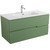 Тумба подвесная с раковиной Cezares DUET-N-1000-2C-SO-PS-P 100 см (раковина CZR-8095-100) фисташковый софт фото 2