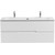 Тумба подвесная с раковиной Cezares DUET-N-1200-2C-SO-BO 120 см (раковина CZR-8073-120-1-2) bianco opaco фото 