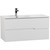 Тумба подвесная с раковиной Cezares DUET-N-1000-2C-SO-BL-L 100 см (раковина CZR-8095-100-L) bianco lucido фото 2