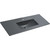 Раковина врезная на столешницу Vincea 100 см VBS-13100MA, антрацит матовый фото 
