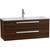 Тумба подвесная с раковиной Cezares ECO-CER-N-1200-2C-SO-NCS-P 120 см (раковина CZR-8073-120) орех шоколад софт фото 2