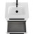 Тумба подвесная с раковиной Cezares ECO-CER-N-600-2C-SO-BL 60 см (раковина CZR-8073-60) bianco lucido фото 6