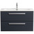 Тумба подвесная с раковиной Cezares ECO-CER-N-800-2C-SO-GR-P 80 см (раковина CZR-8073-80) grafito фото 