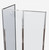 Душевое ограждение Mirsant Next 120х90 см хром/прозрачное - 3 Душевое ограждение Mirsant Next 120х90 см хром/прозрачное фото 3