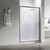 Душевая дверь Veconi 150 см VN55GM-150-01-C8, оружейная сталь/прозрачное -  Душевая дверь Veconi 150 см VN55GM-150-01-C8, оружейная сталь/прозрачное фото