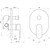Смеситель для ванны Ravak Chrome CR 065.20BL.O2.RB070 X070433+X070052, чёрный - 3 Смеситель для ванны Ravak Chrome CR 065.20BL.O2.RB070 X070433+X070052, чёрный фото 3