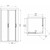 Душевое ограждение Mirsant Neo-90 Quadro 90х90 см, хром/прозрачное фото 6