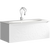 Тумба подвесная с раковиной Clarberg Elegance 100 см EL0110, белый -  Тумба подвесная с раковиной Clarberg Elegance 100 см EL0110, белый фото