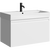 Тумба подвесная с раковиной Aqwella Pure 80 см PUR0108WM, белый, Цвет фасада: белый -  Тумба подвесная с раковиной Aqwella Pure 80 см PUR0108WM, белый, Цвет фасада: белый фото