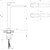 Смеситель для раковины высокий Ravak EL 015.20BLM X070291, чёрный матовый - 3 Смеситель для раковины высокий Ravak EL 015.20BLM X070291, чёрный матовый фото 3