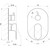 Смеситель для ванны Ravak 2 потребителя Eleganta EL 065.20BLM.O2 X070301, чёрный матовый - 4 Смеситель для ванны Ravak 2 потребителя Eleganta EL 065.20BLM.O2 X070301, чёрный матовый фото 4