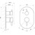 Смеситель для ванны Ravak 2 потребителя Espirit ES 065.20GB.O2 X070325, графит матовый - 3 Смеситель для ванны Ravak 2 потребителя Espirit ES 065.20GB.O2 X070325, графит матовый фото 3