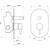 Смеситель для ванны Ravak Espirit ES 061.20GB.O2 X070321, графит матовый - 4 Смеситель для ванны Ravak Espirit ES 061.20GB.O2 X070321, графит матовый фото 4