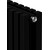 Вертикальный радиатор Royal Thermo Shift Q30 C2180 180x1800 мм (4 секции) чёрный фото 4