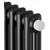 Вертикальный радиатор Royal Thermo Insignia VC2180 560x1800 мм (12 секций) чёрный фото 3