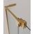 Душевое ограждение Cezares 90x100 см SLIDER-AH-2-90/100-100/110-C-BORO, брашированное золото/прозрачное фото 3