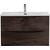 Тумба подвесная с раковиной BelBagno 80 см MARINO-CER-N-800-2C-SO-RNG-P, rovere nature grigio фото 
