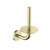 Держатель для туалетной бумаги Aquatek Оберон AQ4207BG, цвет золото шлифованное фото 