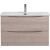 Тумба подвесная с раковиной BelBagno 80 см MARINO-CER-N-800-2C-SO-RG-P, rovere grigio фото 