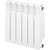 Радиатор Azario BM350/100/6 480х400 мм (6 секций) белый фото 