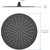 Верхний душ Aquatek 300x300 мм AQ2075MB, чёрный матовый фото 7