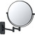Зеркало косметическое настенное Aquatek  AQ4911MB, цвет чёрный матовый фото 6
