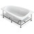 Каркас для ванны Cersanit Joanna 160 см - 2 Каркас для ванны Cersanit Joanna 160 см фото 2