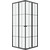Душевое ограждение Niagara Eco 80x80 см NG-1008-14QKL, чёрный матовый/прозрачное фото 2
