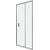 Душевая дверь Niagara Eco 90 см NG-631-9A, хром глянцевый/прозрачное фото 3