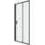 Душевая дверь Niagara Eco 90 см NG-651-9AB, чёрный матовый/прозрачное фото 3