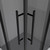 Душевое ограждение Niagara Nova 90x90 см NG-2829-34BLACK, чёрный матовый/тонированное фото 7