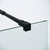 Душевая перегородка Niagara Nova 120 см NG-582-12BLACK, чёрный матовый/матовое фото 9