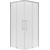 Душевое ограждение Niagara Nova 80x80 см NG-6628-34, хром/прозрачное фото 2