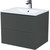 Тумба подвесная с раковиной Iddis Bild 60 см BIL60G0i95K, тёмно-серый фото 2