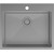 Кухонная мойка Iddis Haze HAZ59GMi77, графит матовый фото 