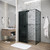 Душевое ограждение Grossman Galaxy 130x70 см 120.K33.01.1370.21.10, чёрный матовый/тонированное фото 5