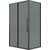 Душевое ограждение Grossman Cosmo 100x90 см 120.K33.02.1090.21.10, чёрный матовый/тонированное фото 2