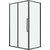 Душевое ограждение Grossman Cosmo 140x70 см 120.K33.02.1470.42.00, графит сатин/прозрачное фото 2