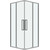 Душевое ограждение Grossman Cosmo 80x80 см 300.K33.02.8080.10.00, хром/прозрачное фото 3