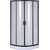 Душевое ограждение Taliente 90x90 см TA-09091-1CB, чёрный/прозрачное фото 