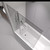 Шторка для ванны RGW SC-11 100 см 03111110-11, хром/прозрачное фото 5