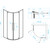 Душевое ограждение RGW SV-53 90х90 см 06325399-11, хром/прозрачное фото 4