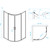 Душевое ограждение RGW CL-53 90х90 см 06095399-11, хром/прозрачное фото 5