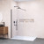 Душевая перегородка RGW WA-002B 90x195 см 35100209-14 с кронштейном в комплекте, черный/прозрачное - 4 Душевая перегородка RGW WA-002B 90x195 см 35100209-14 с кронштейном в комплекте, черный/прозрачное фото 4