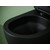Унитаз подвесной безободковый Ceramicanova Uno CN11001TMB (система смыва Торнадо) с крышкой микролифт, чёрный матовый, Цвет производителя: чёрный матовый фото 5
